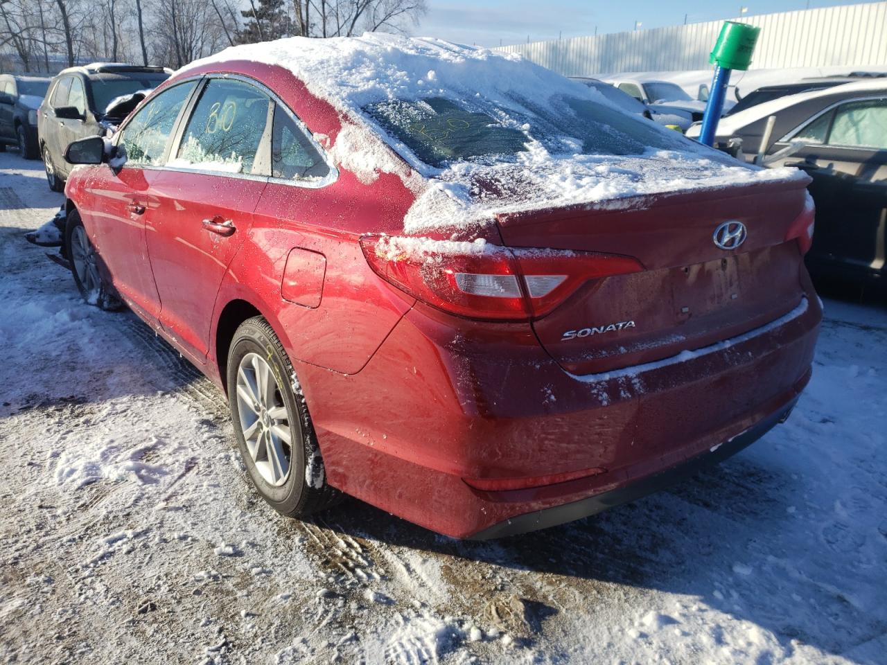 Photo 3 from auction – 2015 HYUNDAI SONATA SE with VIN 5NPE24AF2FH136104