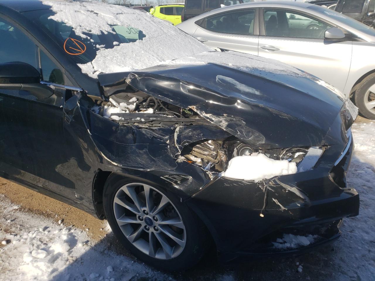 Photo 9 from auction – 2017 FORD FUSION SE with VIN 3FA6P0H72HR170269