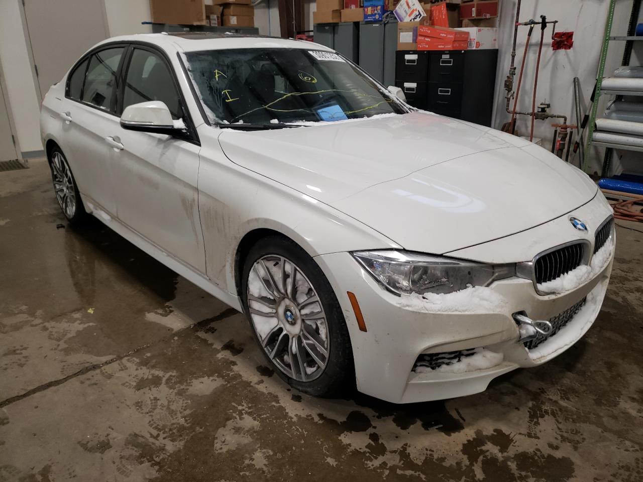 BMW 335 XI 2013 with VIN WBA3B9C58DF140574 - Photo from auction