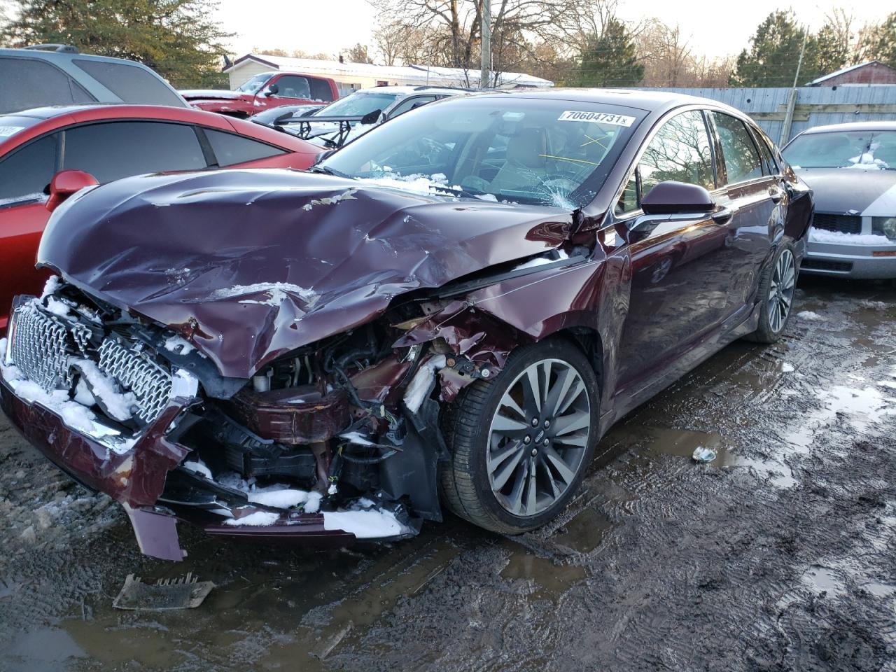 صورة رقم 2 من المزاد - 2017 LINCOLN MKZ SELECT مع VIN 3LN6L5D95HR623550