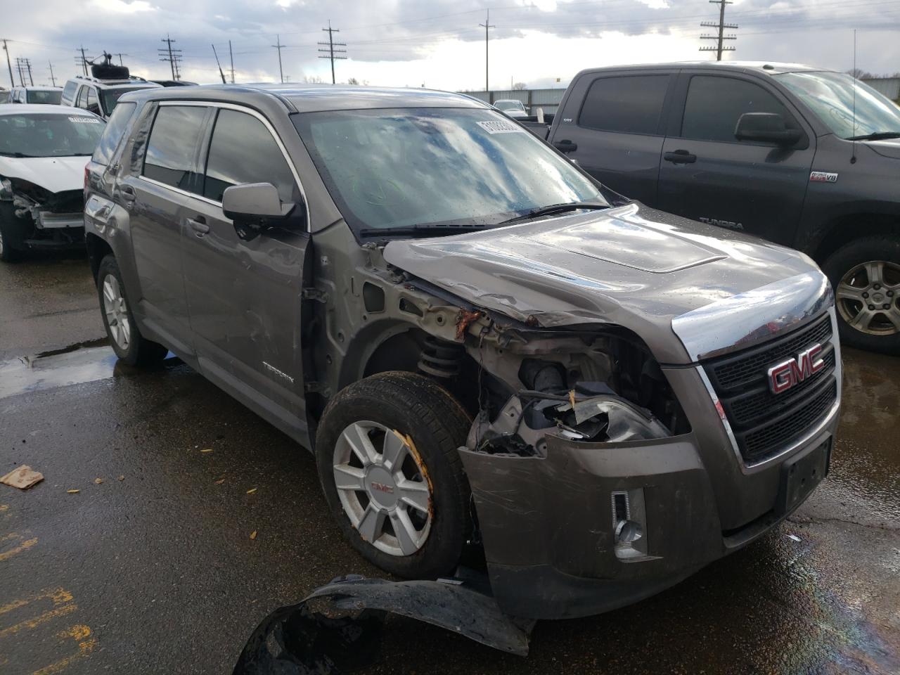 GMC TERRAIN SL 2012 with VIN 2GKFLREK3C6167016 - Photo from auction