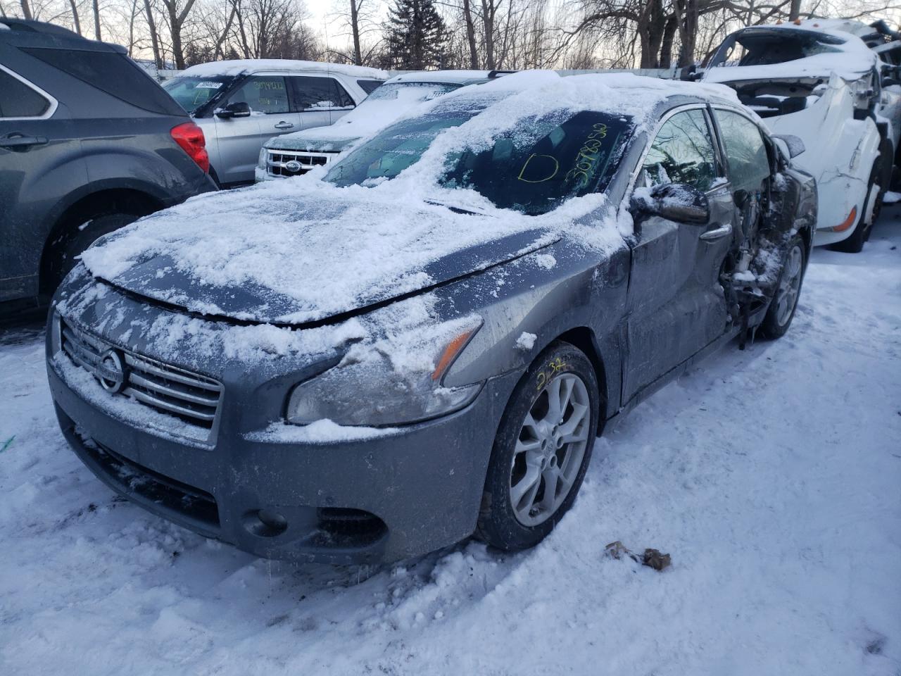Photo 2 from auction – 2014 NISSAN MAXIMA S with VIN 1N4AA5AP9EC911157