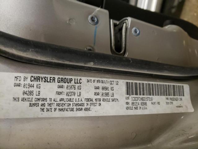 Photo 10 from auction – 2013 DODGE DART LIMIT with VIN 1C3CDFCH8DD157316