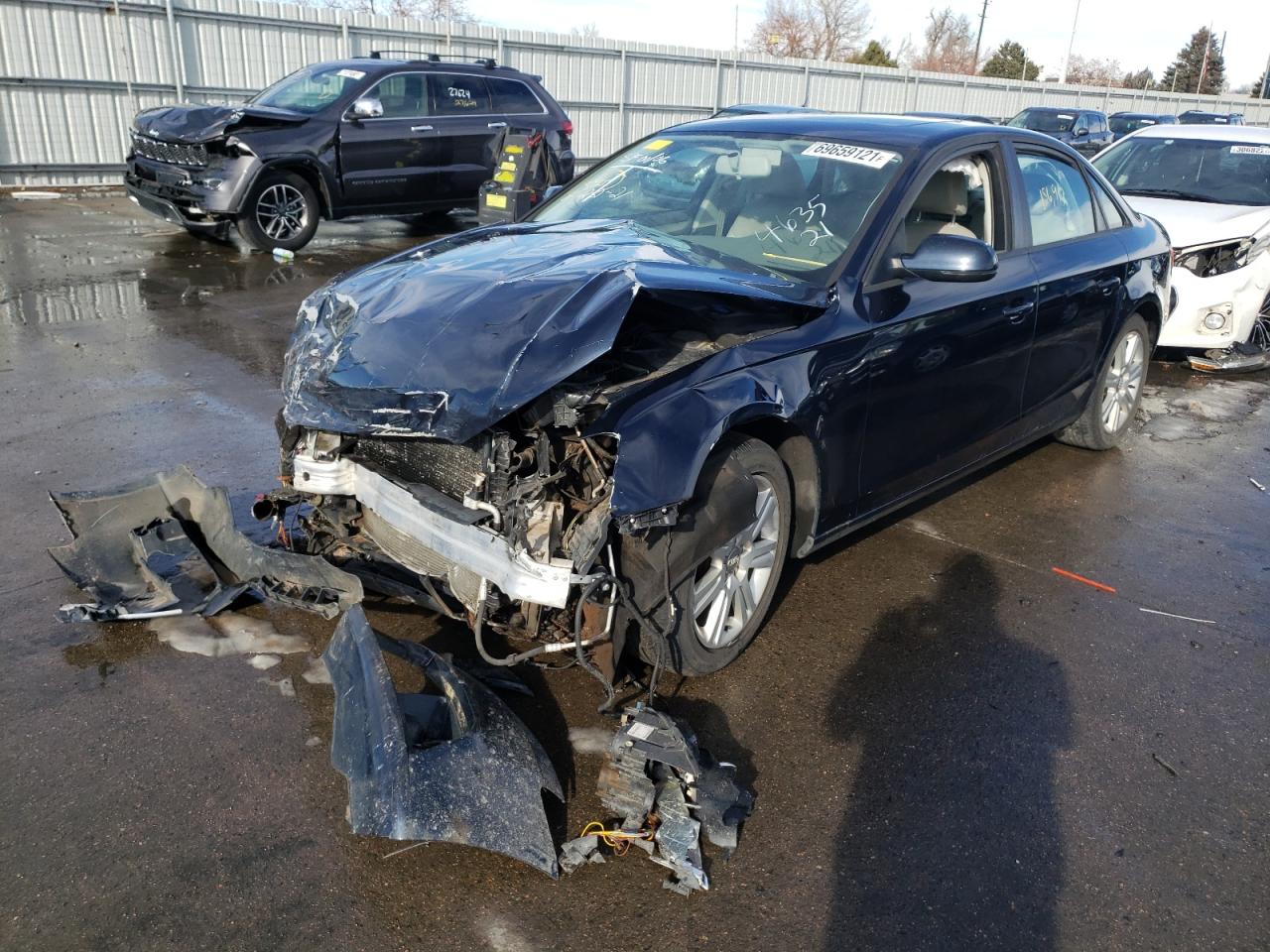Photo 2 from auction – 2011 AUDI A4 PREMIUM with VIN WAUBFAFL0BN005362
