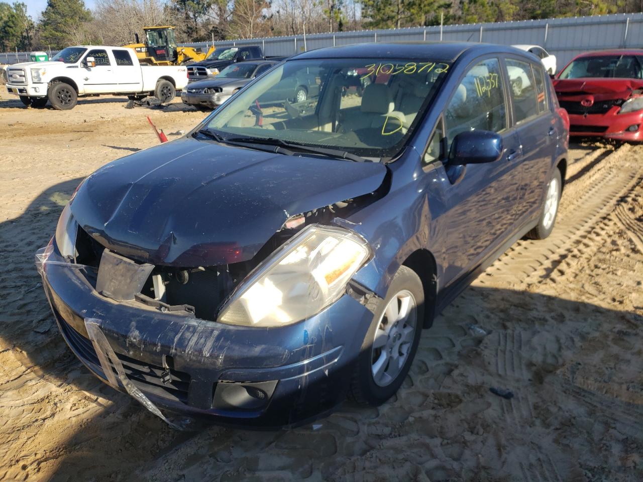 Photo 2 from auction – 2007 NISSAN VERSA S with VIN 3N1BC13E97L452218