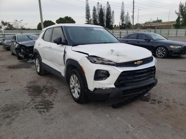 CHEVROLET TRAILBLAZE 2021 with VIN KL79MMS25MB009933 - Photo from auction