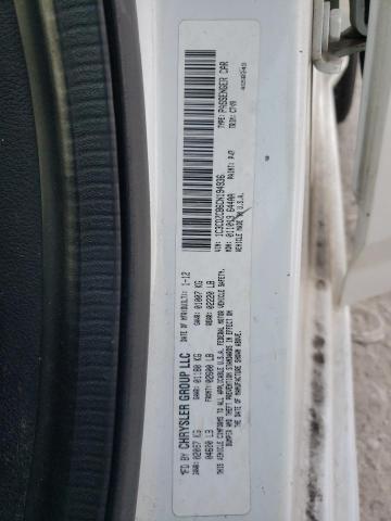 Photo 10 from auction – 2012 DODGE AVENGER SX with VIN 1C3CDZCB6CN194936