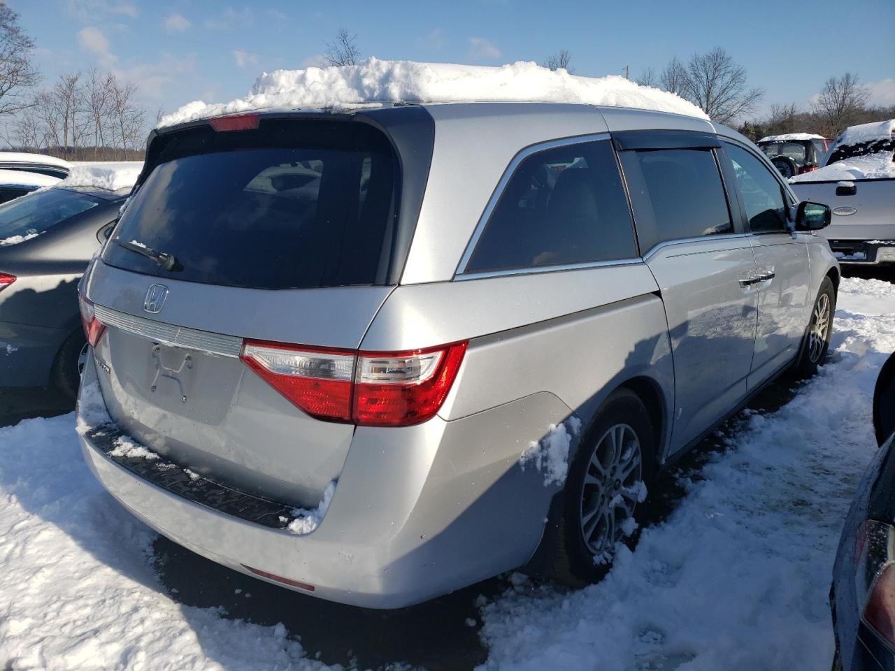 Photo 4 from auction – 2013 HONDA ODYSSEY EX with VIN 5FNRL5H46DB026824