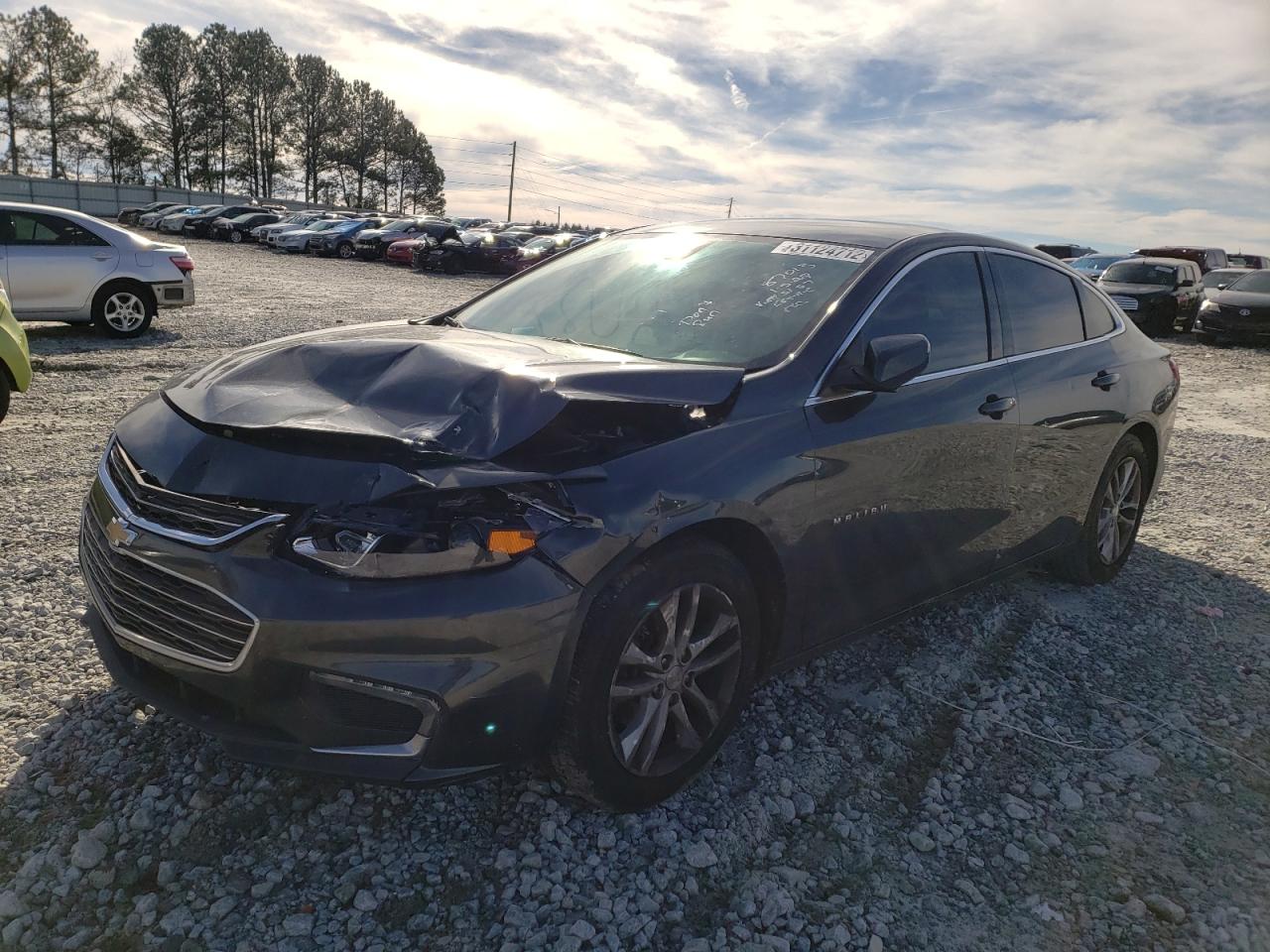 Photo 2 from auction – 2017 CHEVROLET MALIBU LT with VIN 1G1ZE5ST3HF185157