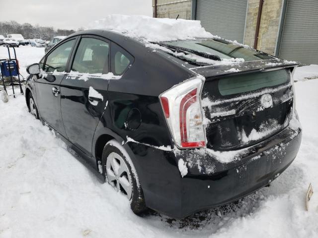 Photo 3 from auction – 2013 TOYOTA PRIUS with VIN JTDKN3DU4D1647252