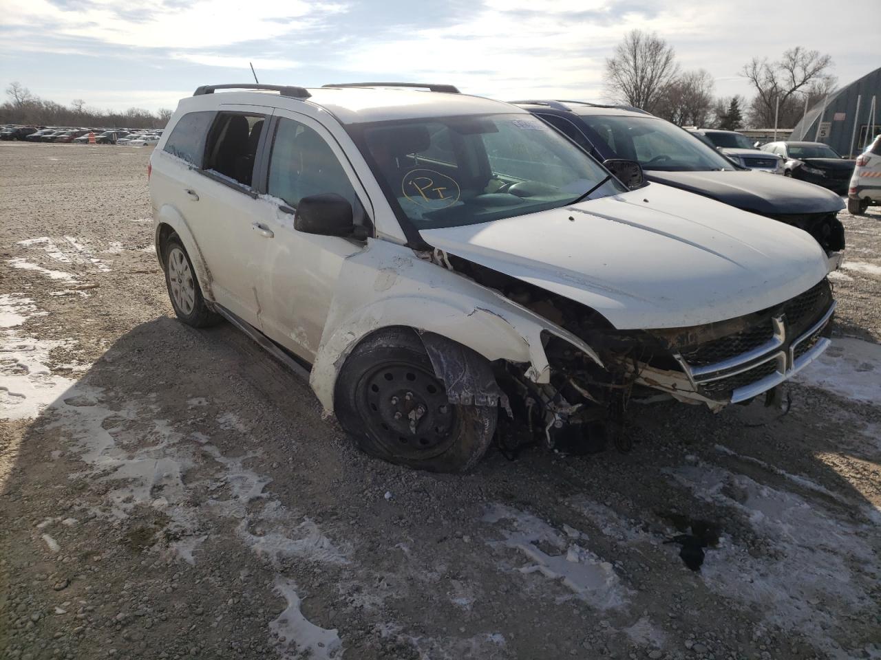 DODGE JOURNEY SE 2016 with VIN 3C4PDCAB7GT219443 - Photo from auction