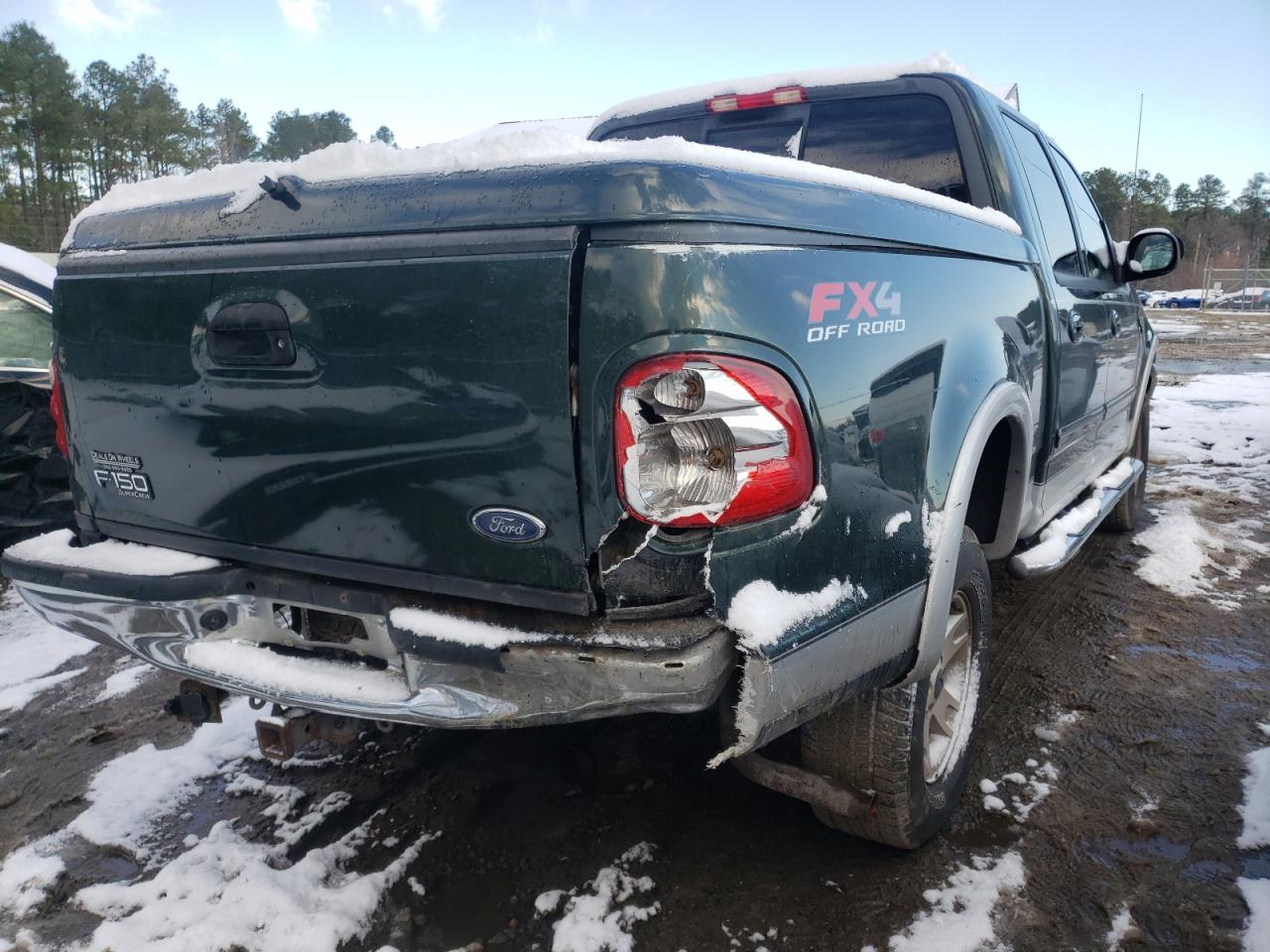 Photo 4 from auction – 2003 FORD F150 SUPER with VIN 1FTRW08L93KC21612