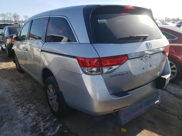 Photo 3 from auction – 2014 HONDA ODYSSEY EX with VIN 5FNRL5H46EB069609