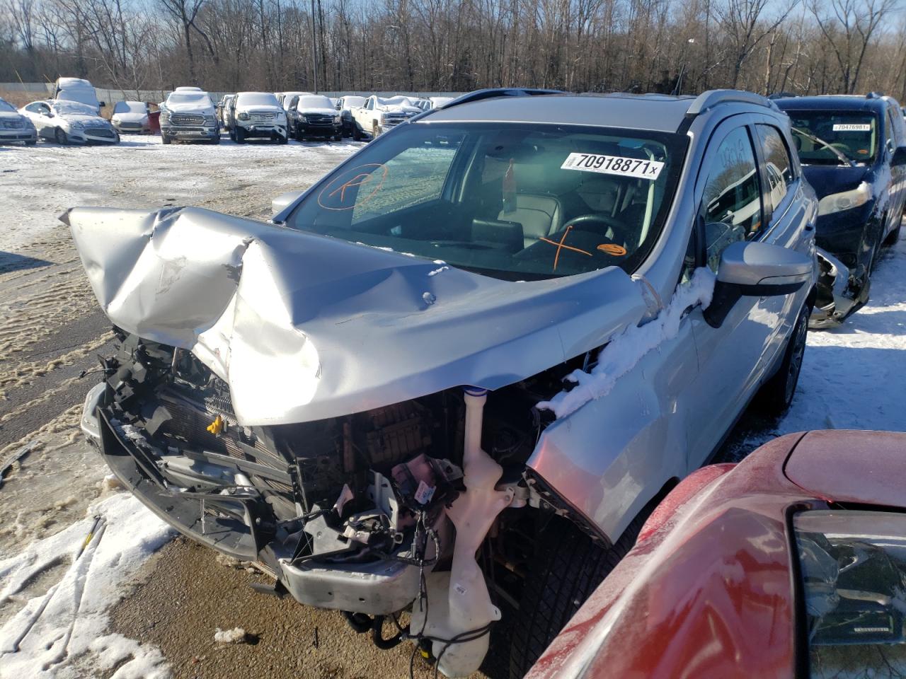 Photo 2 from auction – 2019 FORD ECOSPORT T with VIN MAJ6S3KL2KC252143