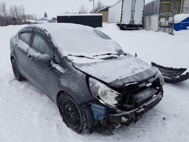 KIA RIO LX 2015 with VIN KNADM4A35F6431474 - Photo from auction