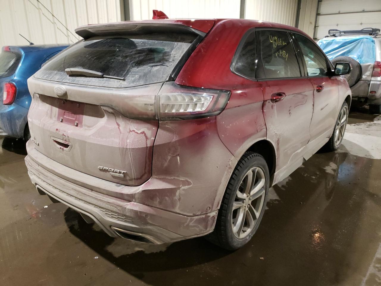 Photo 4 from auction – 2017 FORD EDGE SPORT with VIN 2FMPK4AP0HBC38500