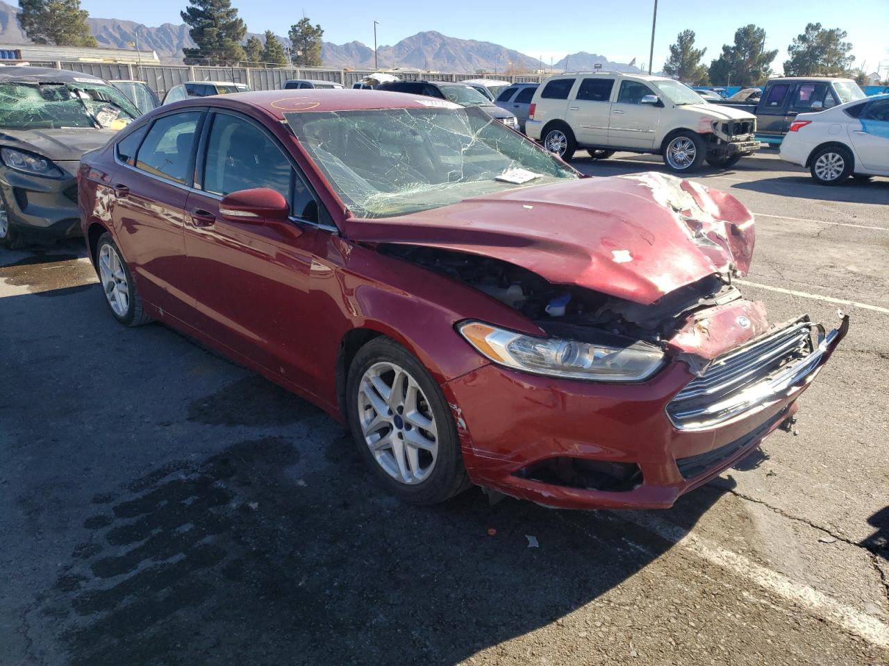 FORD FUSION 2016 with VIN 3FA6P0H78GR354551 - Photo from auction