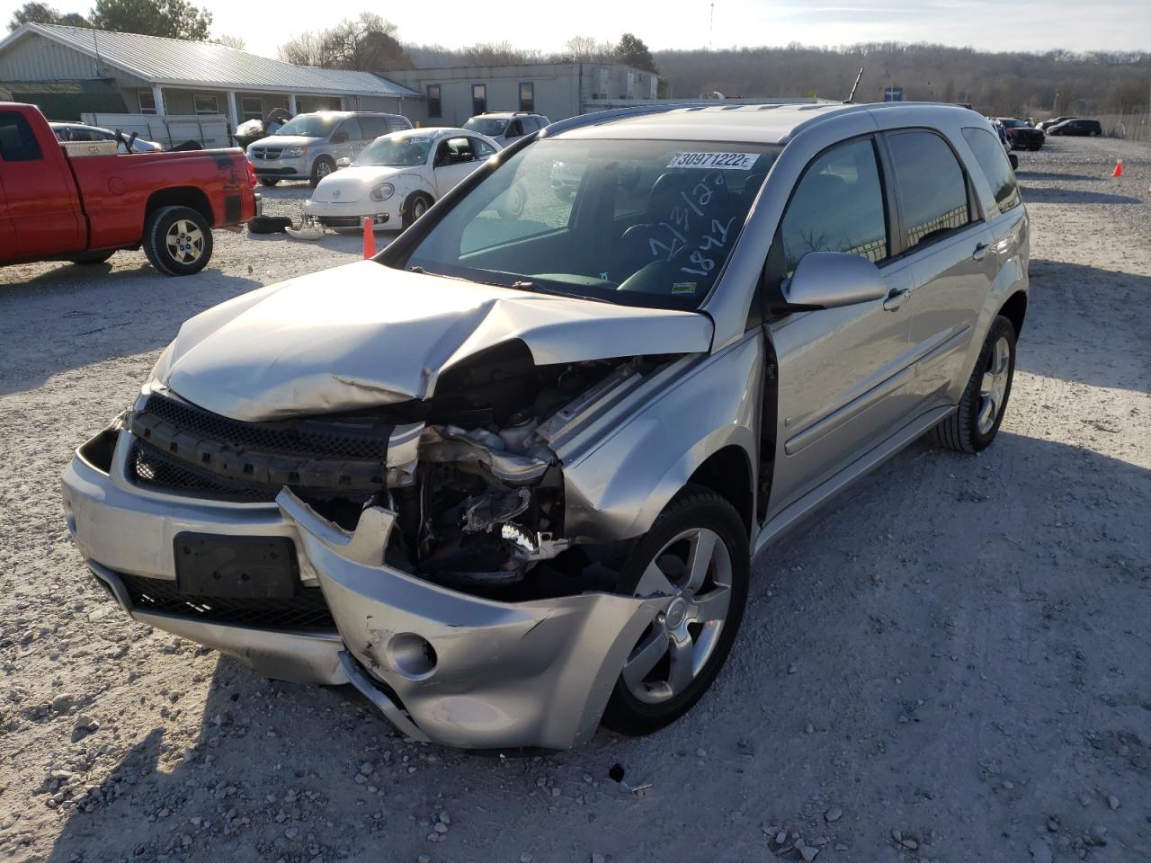 Photo 2 from auction – 2008 CHEVROLET EQUINOX with VIN 2CNDL937X86321841
