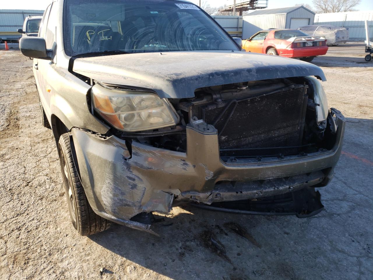 Photo 9 from auction – 2006 HONDA PILOT EX with VIN 5FNYF28426B024282