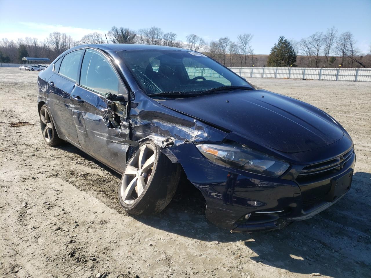 DODGE DART GT 2014 with VIN 1C3CDFEBXED725060 - Photo from auction