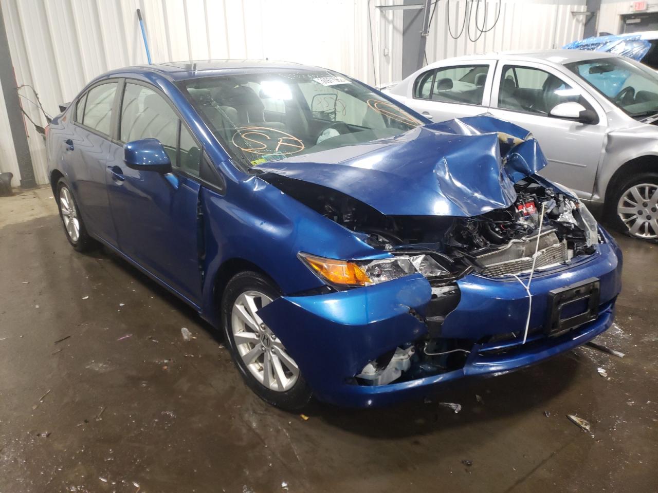 HONDA CIVIC EX 2012 with VIN 2HGFB2F83CH536052 - Photo from auction