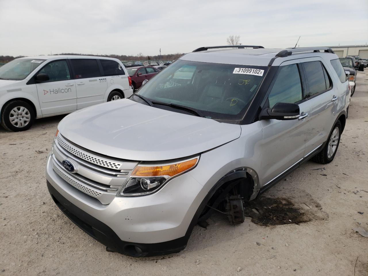 Photo 2 from auction – 2014 FORD EXPLORER X with VIN 1FM5K8D86EGC50464
