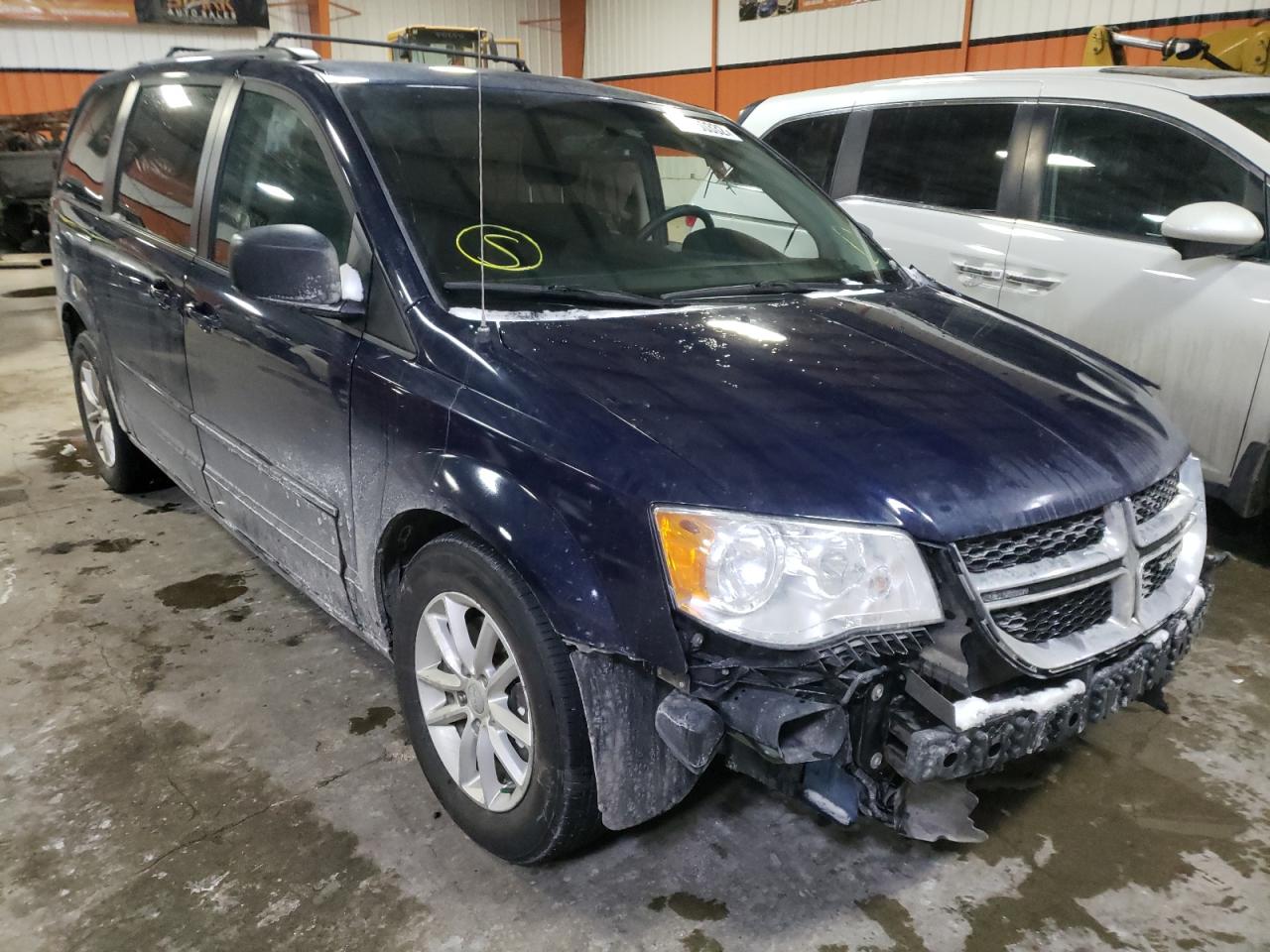 DODGE GRAND CARA 2014 with VIN 2C4RDGBGXER148555 - Photo from auction