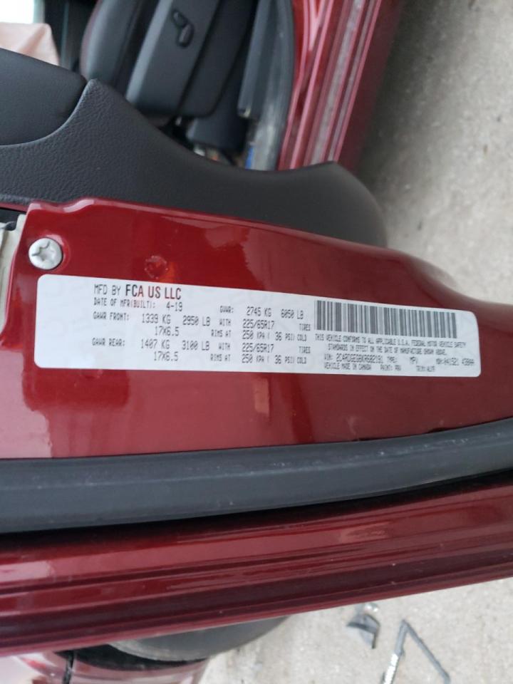 Photo 10 from auction – 2019 DODGE GRAND CARA with VIN 2C4RDGEG6KR682191