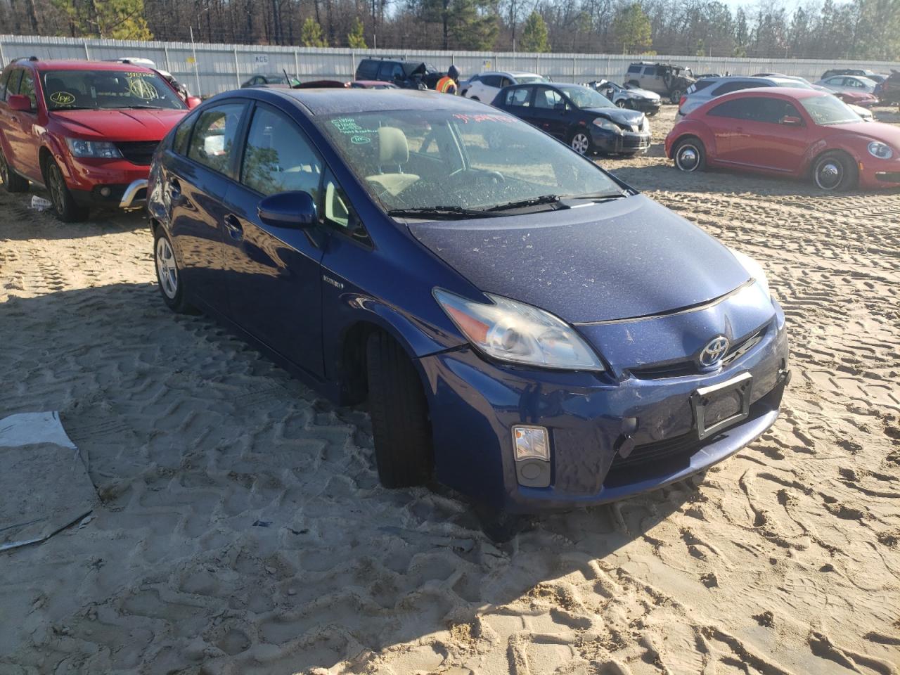 TOYOTA PRIUS 2011 with VIN JTDKN3DU2B1339607 - Photo from auction