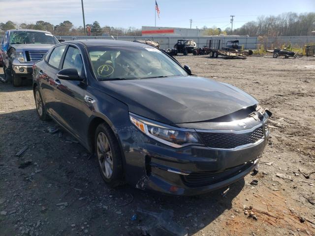 KIA OPTIMA LX 2016 with VIN 5XXGT4L34GG018951 - Photo from auction