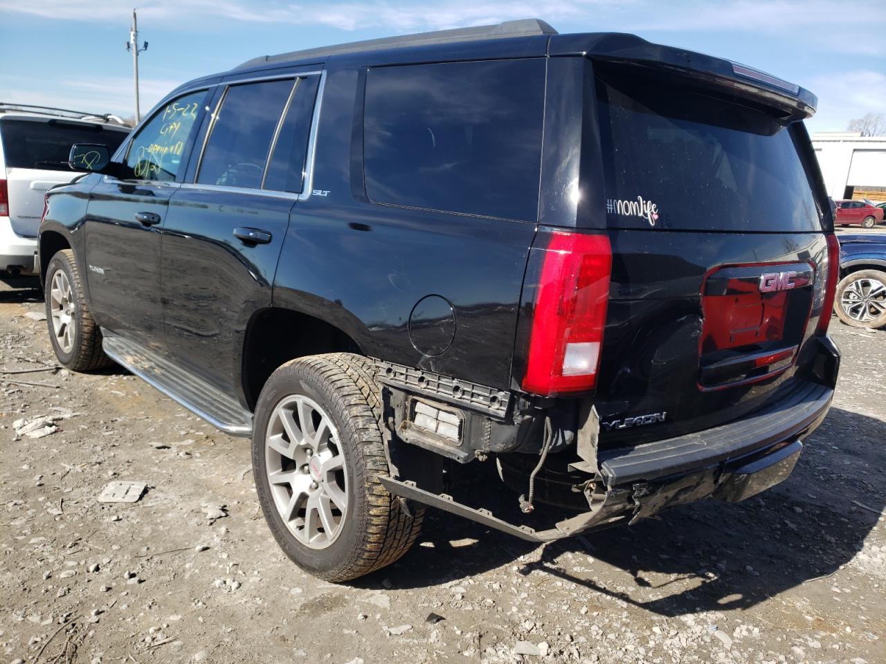 Photo 3 from auction – 2017 GMC YUKON SLT with VIN 1GKS1BKC9HR133344