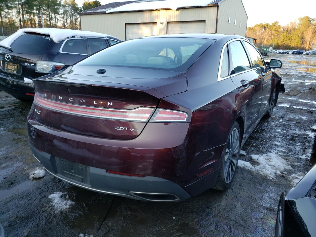 Photo 4 from auction – 2017 LINCOLN MKZ SELECT with VIN 3LN6L5D95HR623550