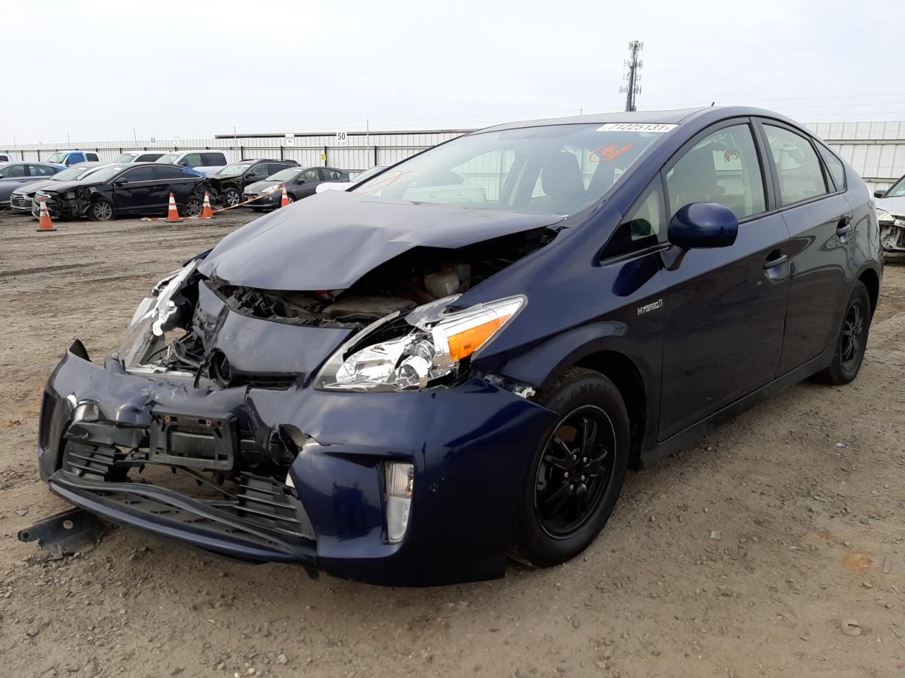 Photo 2 from auction – 2015 TOYOTA PRIUS with VIN JTDKN3DU1F1872487