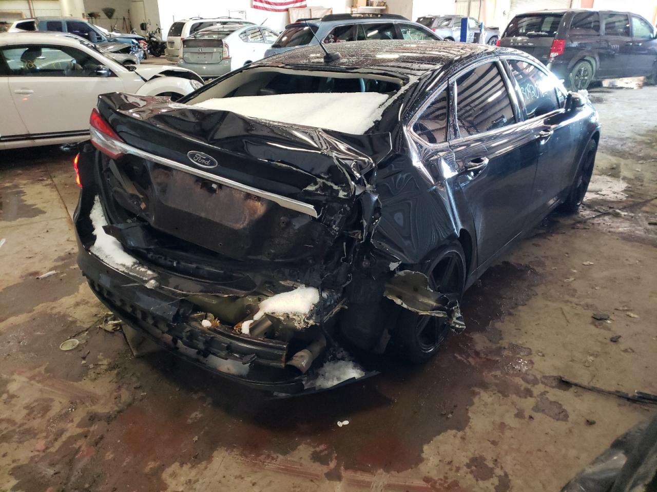 Photo 4 from auction – 2017 FORD FUSION SE with VIN 3FA6P0HD3HR241338