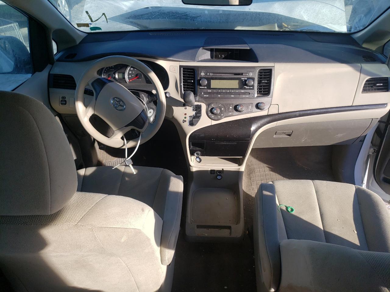 Photo 9 from auction – 2012 TOYOTA SIENNA BAS with VIN 5TDKA3DC0CS010721