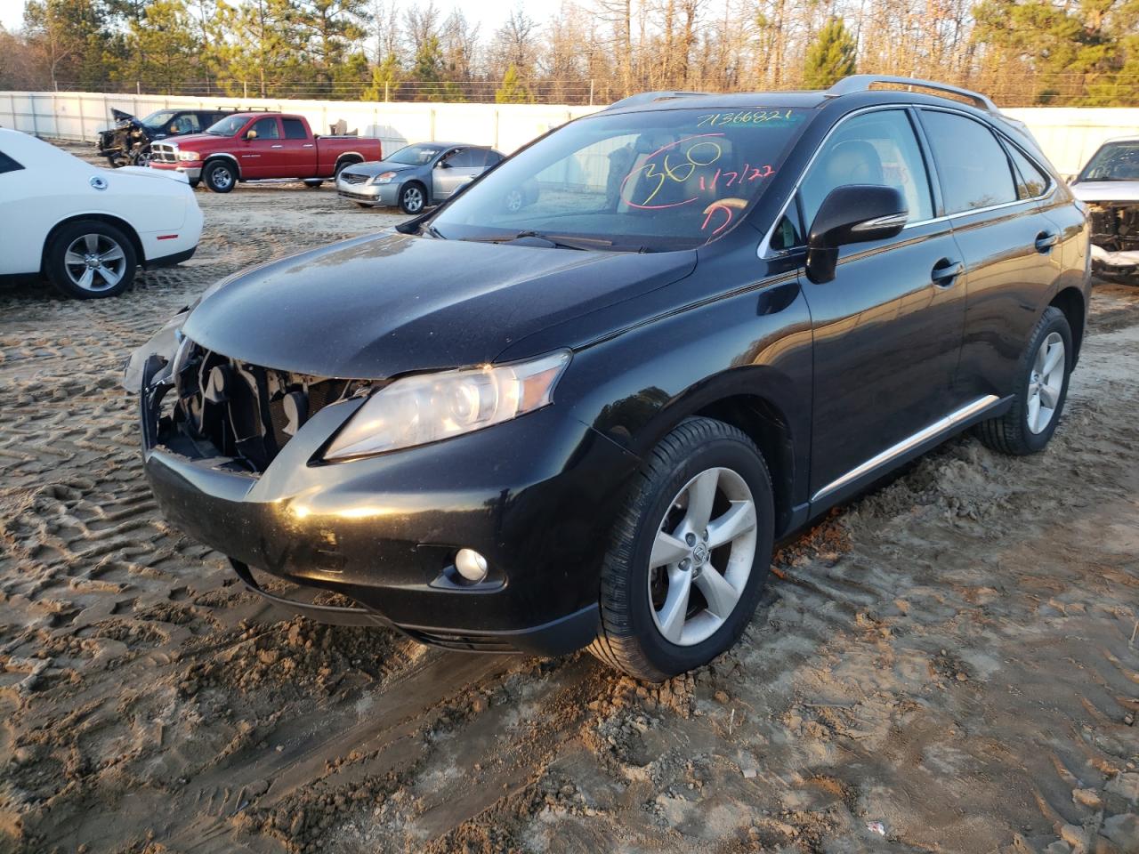 Photo 2 from auction – 2010 LEXUS RX 350 with VIN 2T2BK1BA4AC040521