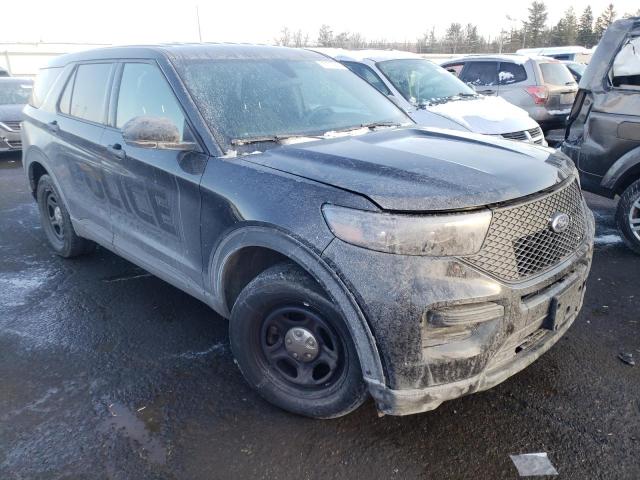 FORD EXPLORER P 2021 with VIN 1FM5K8AB1MGA06459 - Photo from auction
