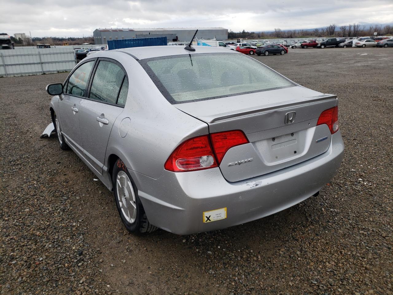Photo 3 from auction – 2007 HONDA CIVIC HYBR with VIN JHMFA36217S022992