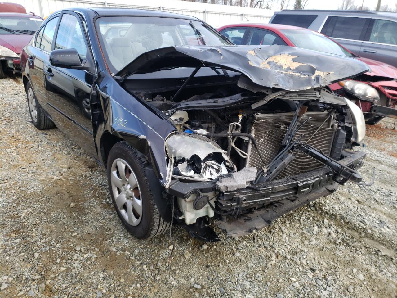 KIA OPTIMA LX 2008 with VIN KNAGE123685251811 - Photo from auction