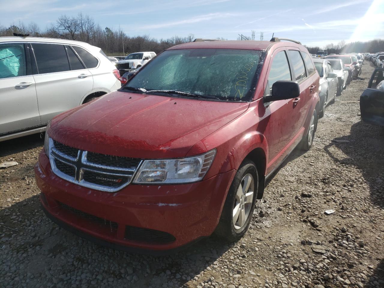 Photo 2 from auction – 2016 DODGE JOURNEY SE with VIN 3C4PDCAB0GT239176