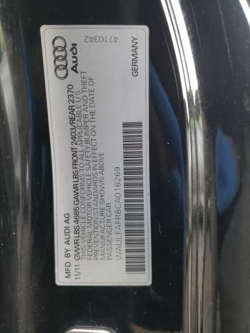 Photo 10 from auction – 2012 AUDI A5 PREMIUM with VIN WAULFAFR8CA016269