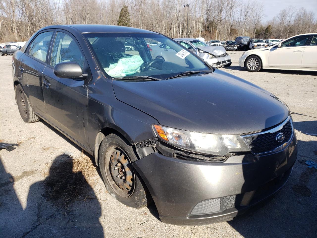 KIA FORTE EX 2013 with VIN KNAFU4A24D5723202 - Photo from auction