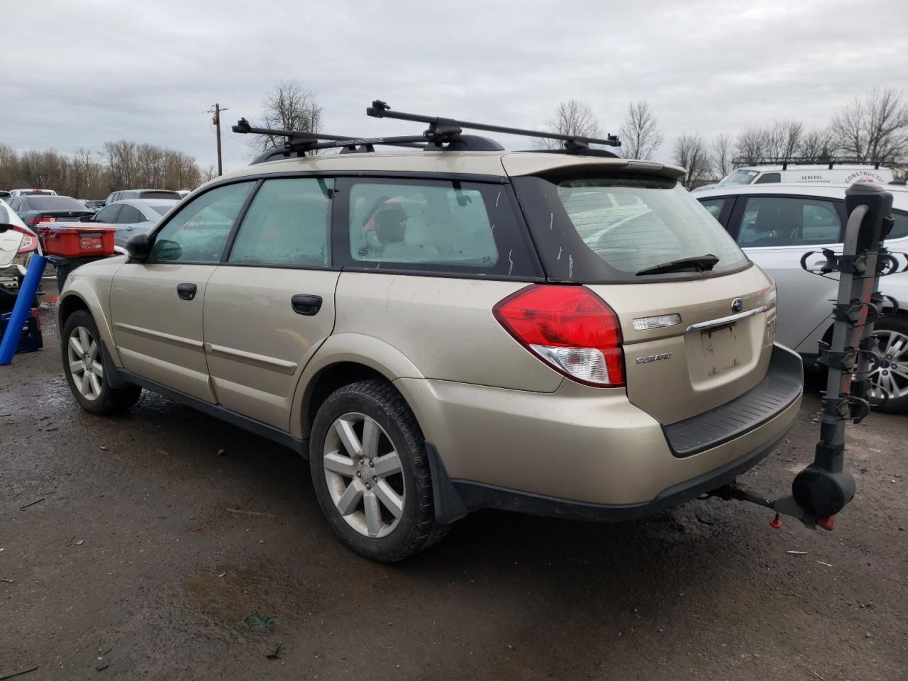 Photo 3 from auction – 2009 SUBARU OUTBACK 2. with VIN 4S4BP61C997310308