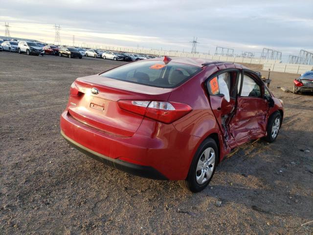 Photo 4 from auction – 2016 KIA FORTE LX with VIN KNAFK4A64G5597906