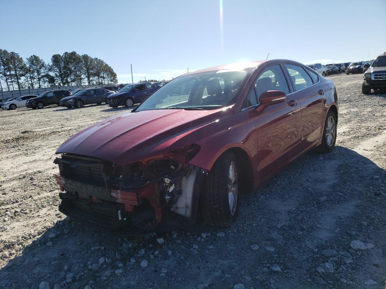 Photo 2 from auction – 2016 FORD FUSION SE with VIN 3FA6P0H7XGR253835