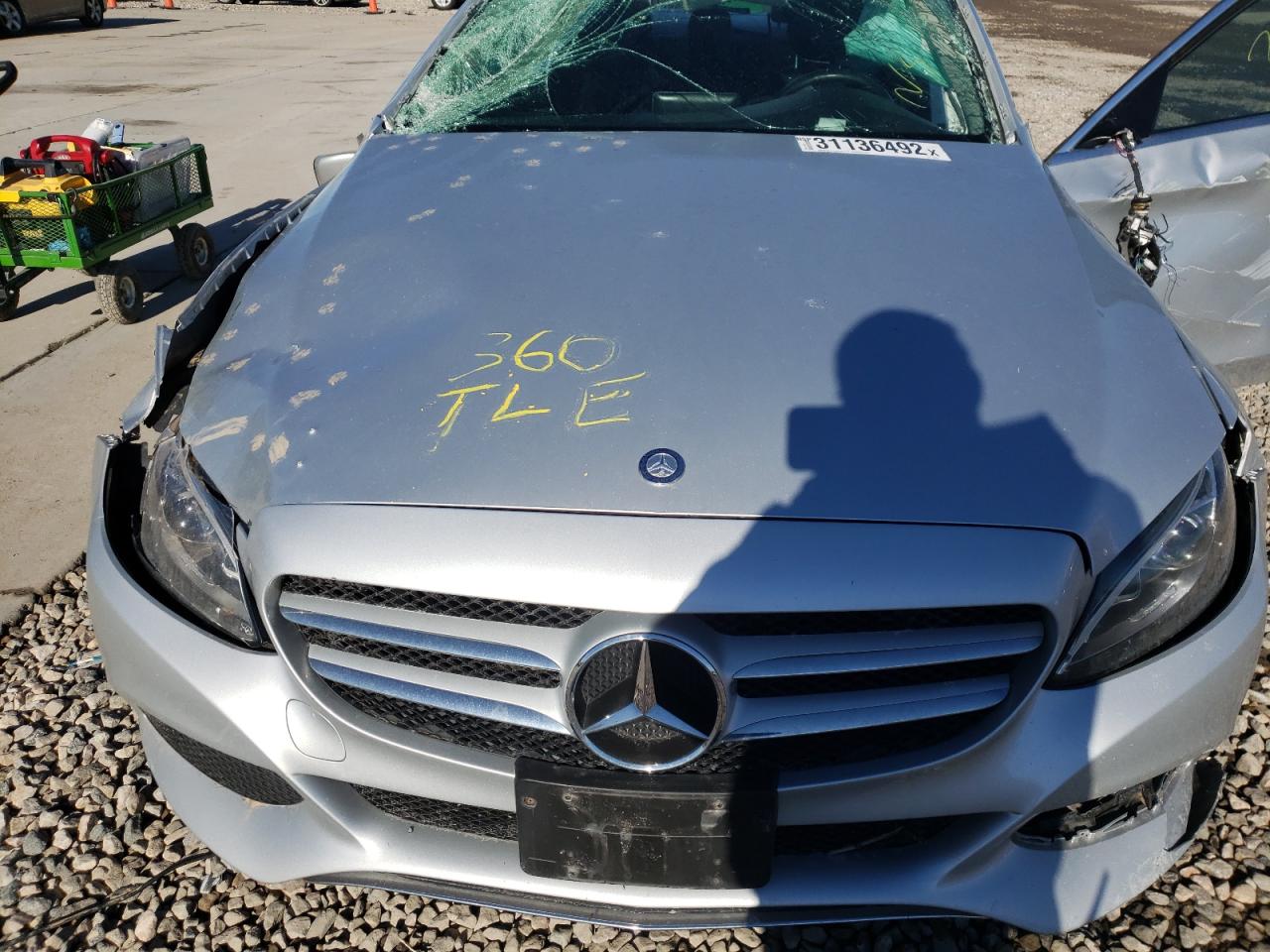 Photo 7 from auction – 2015 MERCEDES-BENZ C CLASS with VIN 55SWF4KB6FU036623