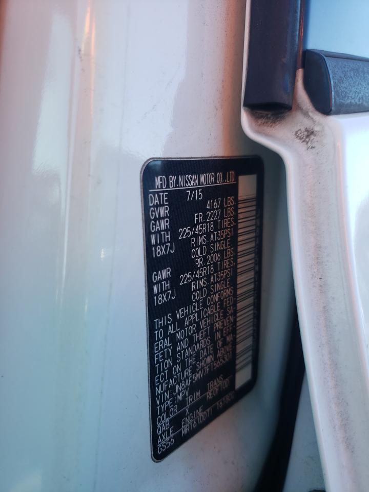 Photo 10 from auction – 2015 NISSAN JUKE S with VIN JN8AF5MV7FT565301