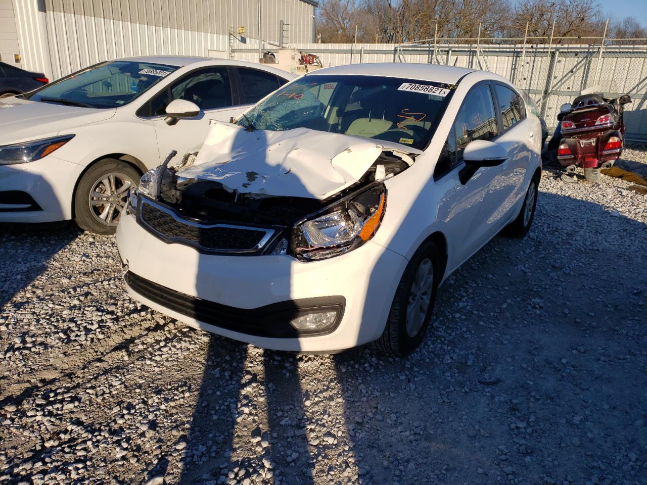Photo 2 from auction – 2013 KIA RIO EX with VIN KNADN4A3XD6226520