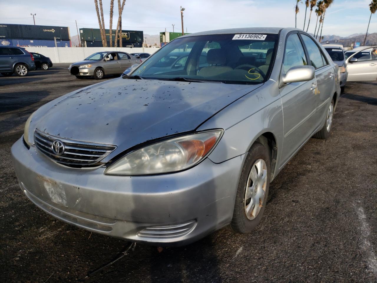 Photo 2 from auction – 2003 TOYOTA CAMRY LE with VIN 4T1BE32K43U683856