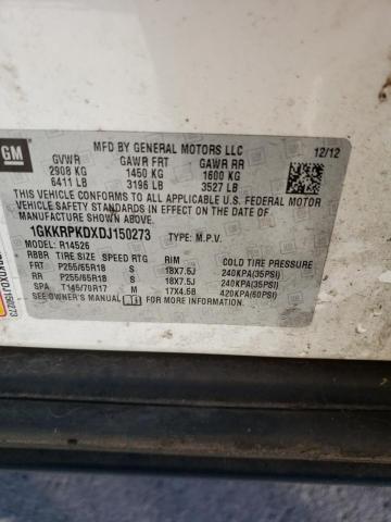 Photo 10 from auction – 2013 GMC ACADIA SLE with VIN 1GKKRPKDXDJ150273